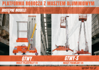 GTWY6-100 DC Podnośnik masztowy teleskopowy
