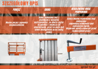 GTWY6-100 DC Podnośnik masztowy teleskopowy

