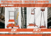 GTWY9-100 DC Podnośnik masztowy teleskopowy 

