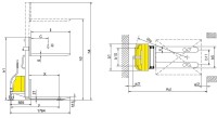  CDD10B-E, 1TX3M Wózek podnośnikowy półelektryczny 1000-3000
