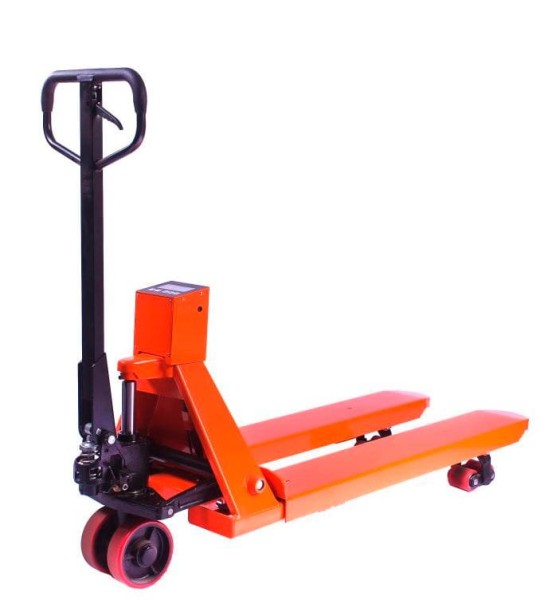 Wózek paletowy ręczny z wagą CBY-CW Udźwig 2,0t dł wideł 1150mm
