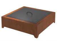 Palenisko ogrodowe Corten Square 1000
