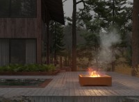 Palenisko ogrodowe Corten Square 1000
