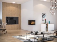 Biokominek narożny Simple Fire CORNER 900R prawy
