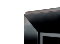 Biokominek wiszący Simple Fire FRAME 550 czarny 550x790 mm
