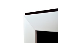 Biokominek wiszący Simple Fire FRAME 900 biały 900x490 mm
