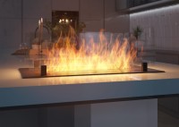 Wkład do zabudowy Infire INSERT Black 600
