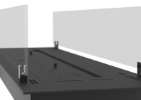 Wkład do zabudowy Infire INSERT Black 800
