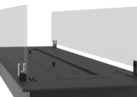 Wkład do zabudowy Infire INSERT Black 1000
