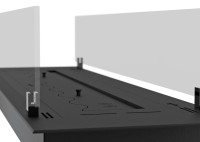 Wkład do zabudowy Infire INSERT Black 1500
