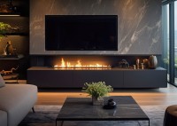 Wkład do zabudowy Infire INSERT Black 2000
