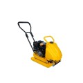 Zagęszczarka płytowa z silnikiem LONCIN 200F z kółkami i padem
