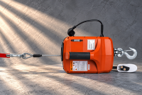 Wyciągarka elektryczna przenośna SQ-04 250KG 8M z pilotem
