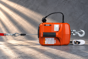 Wyciągarka elektryczna przenośna SQ-04 250KG 8M z pilotem