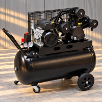 Kompresor tłokowy olejowy 100 l 2,2 kW 230 V – trzytłokowy, 10 bar, 452 l/min
