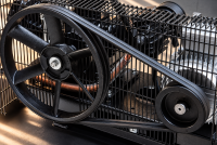 Kompresor tłokowy olejowy 200 l – 2,2 kW, 230 V, 10 bar
