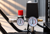 Kompresor tłokowy olejowy 200 l – 3 kW, 400 V, 10 bar
