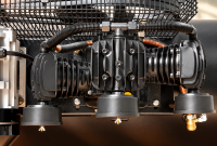 Kompresor tłokowy olejowy 200 l – 3 kW, 400 V, 10 bar
