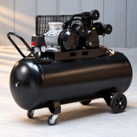 Kompresor tłokowy olejowy 200 l – 3 kW, 400 V, 10 bar
