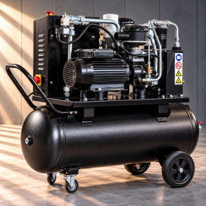 Kompresor śrubowy 100 l – 2,2 kW, 230 V, 10 bar