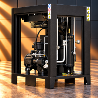 Kompresor śrubowy energooszczędny z falownikiem – 7,5 kW, 400 V, 10 bar
