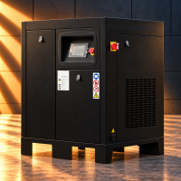 Kompresor śrubowy energooszczędny z falownikiem – 7,5 kW, 400 V, 10 bar

