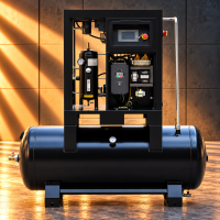 Kompresor śrubowy z falownikiem 360 l – 5,5 kW, 400 V, 10 bar
