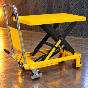 Stół podnośny nożycowy 800 kg – mobilny, wysokość podnoszenia 1000 mm PT800A