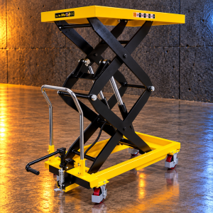 Stół podnośny nożycowy 1500 kg – podwójne nożyce, wysokość 1700 mm PTS1500