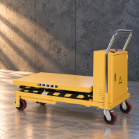 Elektryczny stół podnośny nożycowy 500 kg – akumulatorowy, wysokość 360-1500 mm DPS 500
