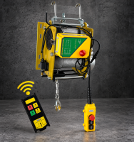 Wciągarka budowlana 500 kg 40 m – pilot radiowy, elektryczna 230 V TR-50040
