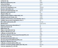 Wózek paletowy elektryczny samozaładowczy VANGO500 0,5T 1,3M 
